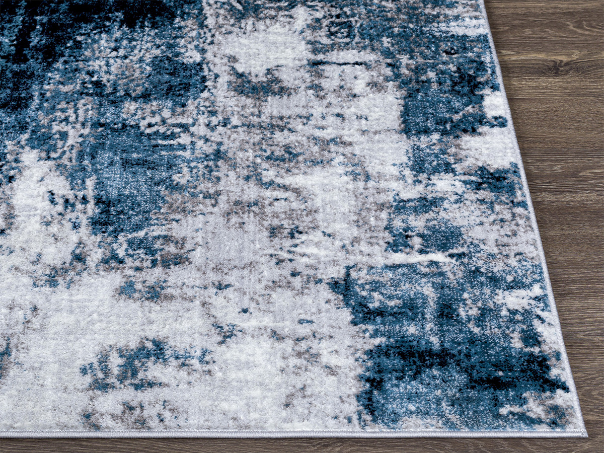 Tapis poils ras TONI motif abstrait