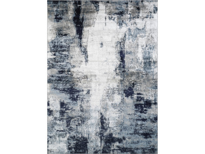 Tapis poils ras AMNA motif abstrait
