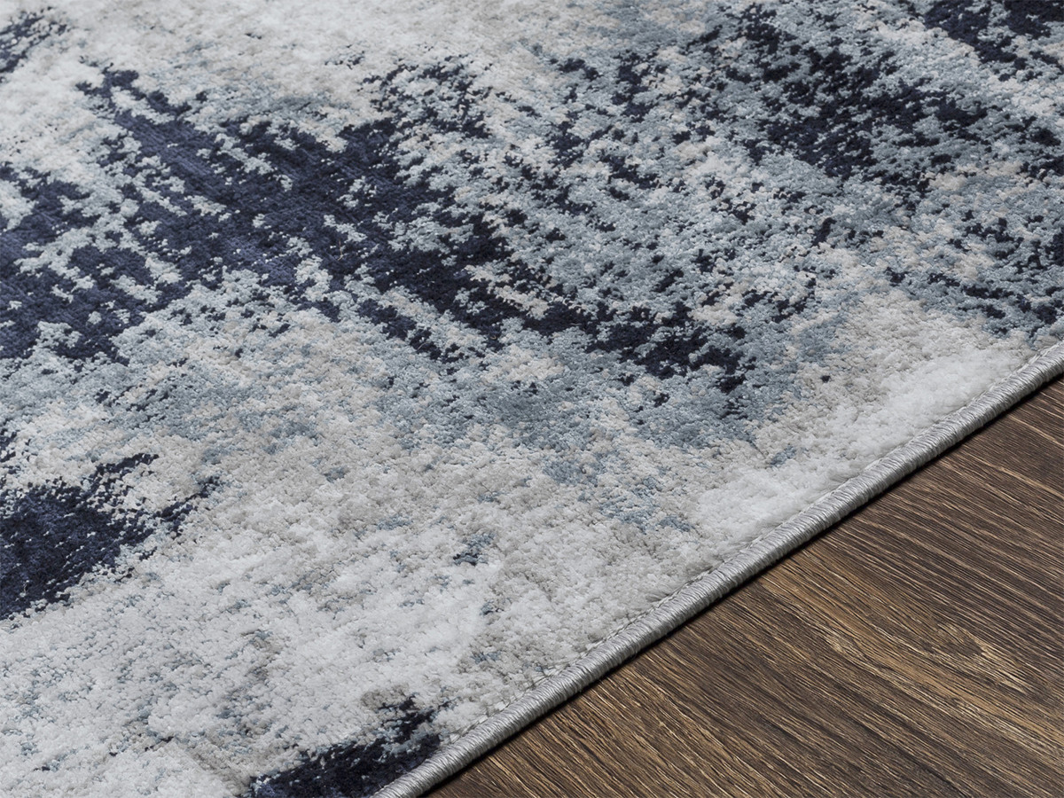 Tapis poils ras AMNA motif abstrait