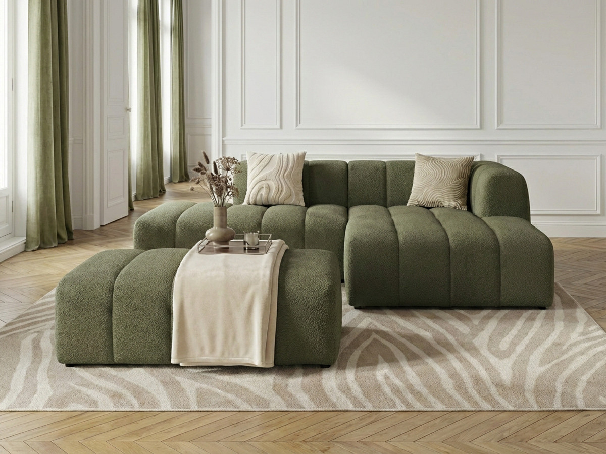 Plaid 157 x 230 cm MOLY beige — vue 5