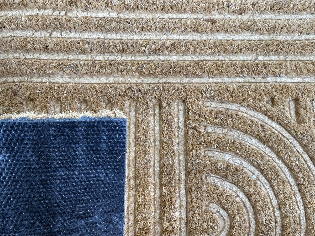 TERRA deurmat met grafische patronen