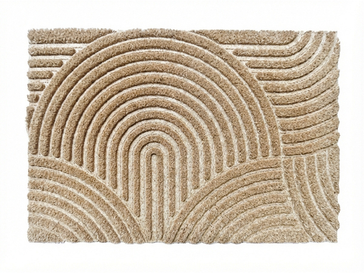 TERRA deurmat met grafische patronen