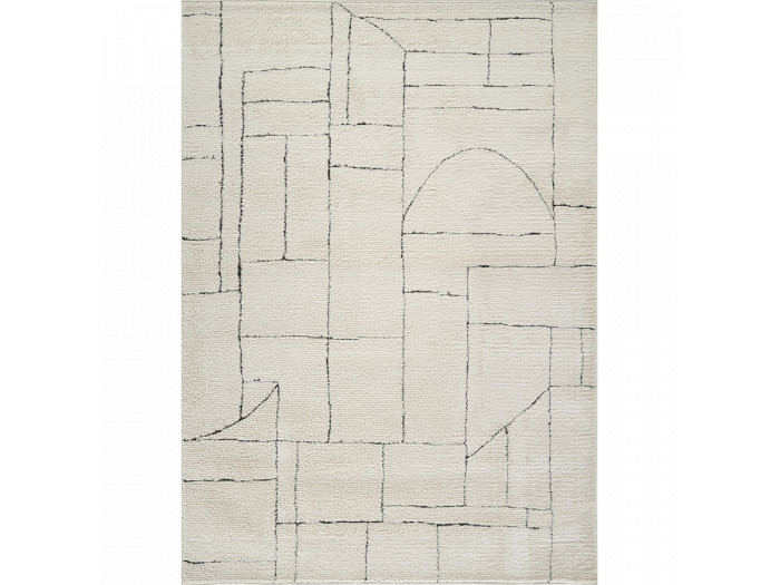 Tapis poils courts NALVA motifs abstrait