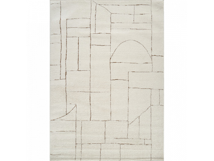 Tapis poils courts NALVA motifs abstrait