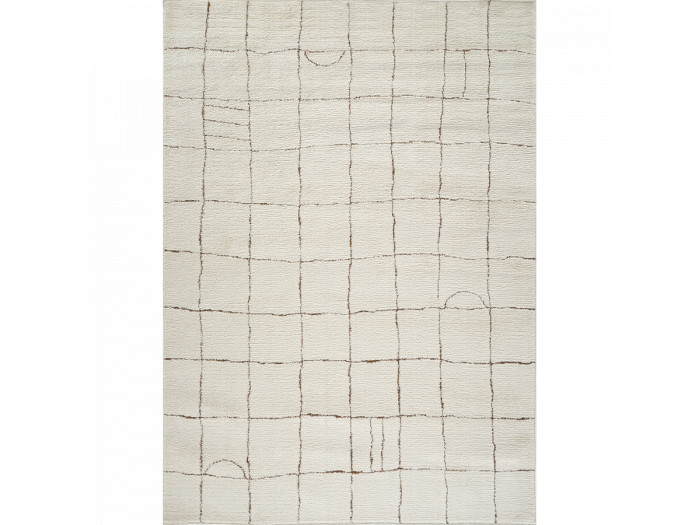 Tapis poils courts KHEO motifs graphique