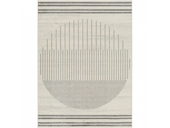 Tapis poils ras SIENNE motif graphique