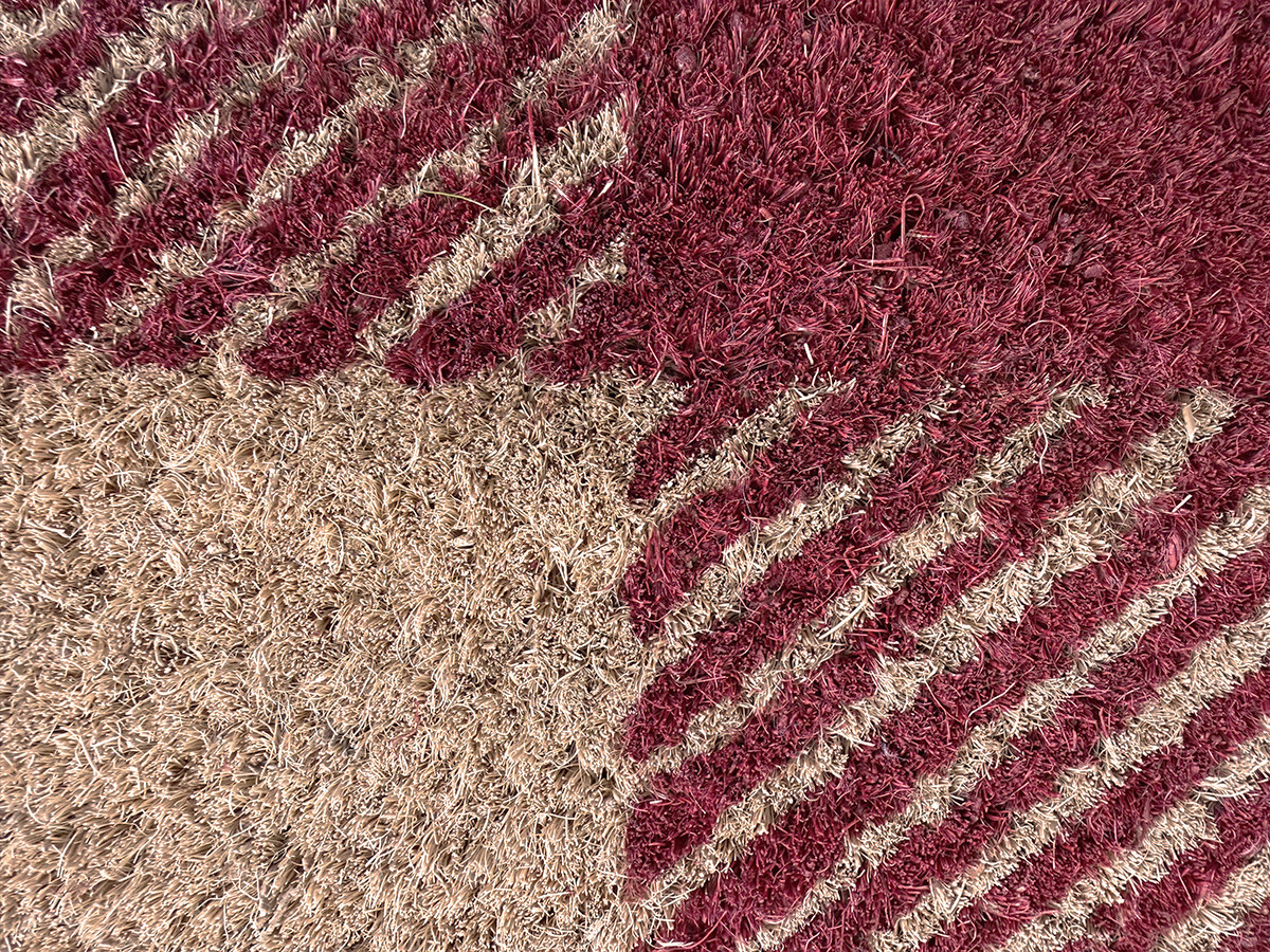 MILOU deurmat met grafische patronen