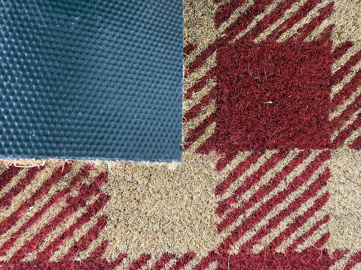 MILOU deurmat met grafische patronen