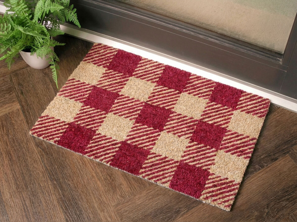 MILOU deurmat met grafische patronen