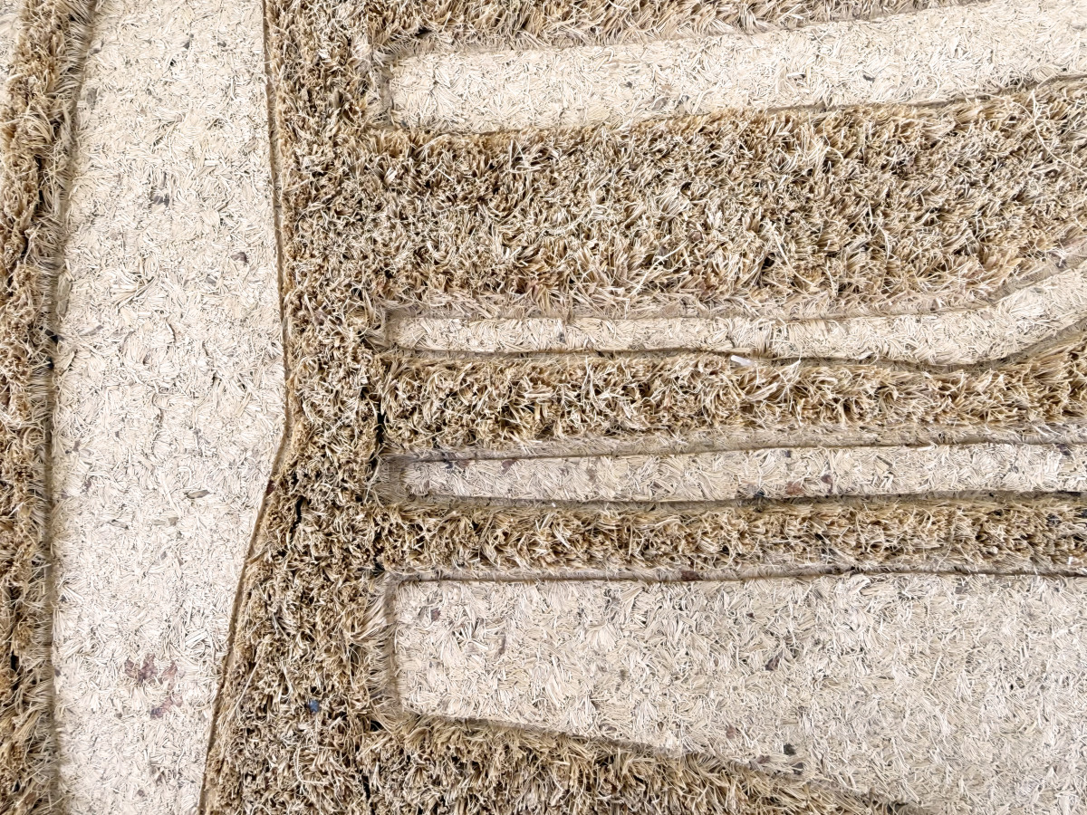 TALM deurmat met grafische patronen