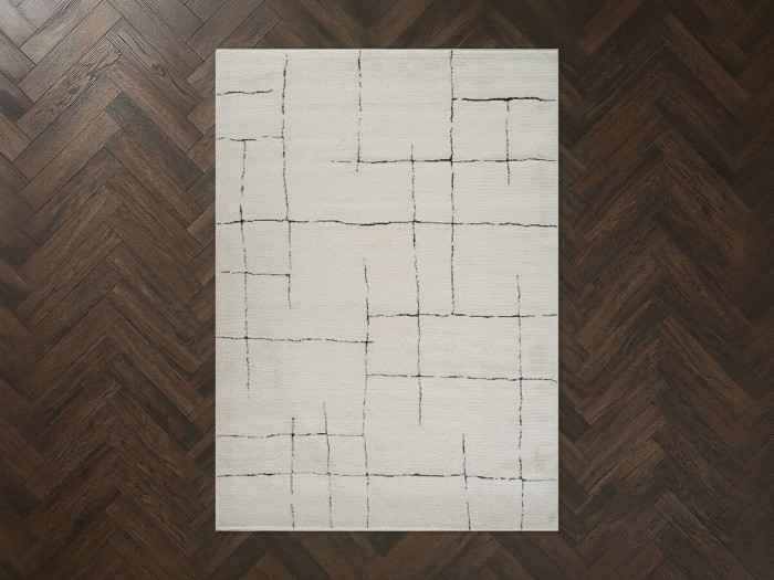 Tapis poils courts MONIE motifs abstrait