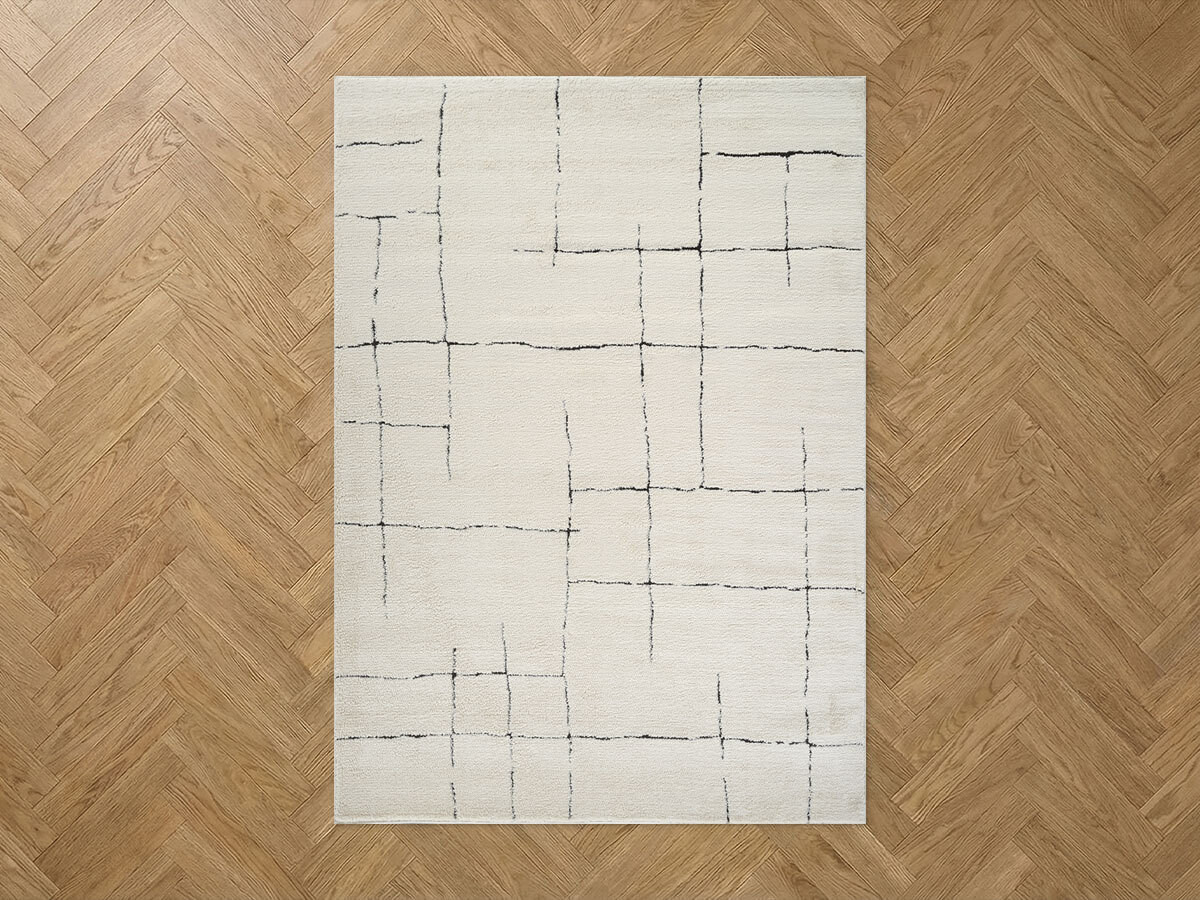 Tapis poils courts MONIE motifs abstrait — vue 5