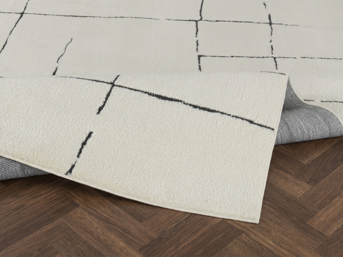 MONIE laagpolig vloerkleed met abstracte patronen