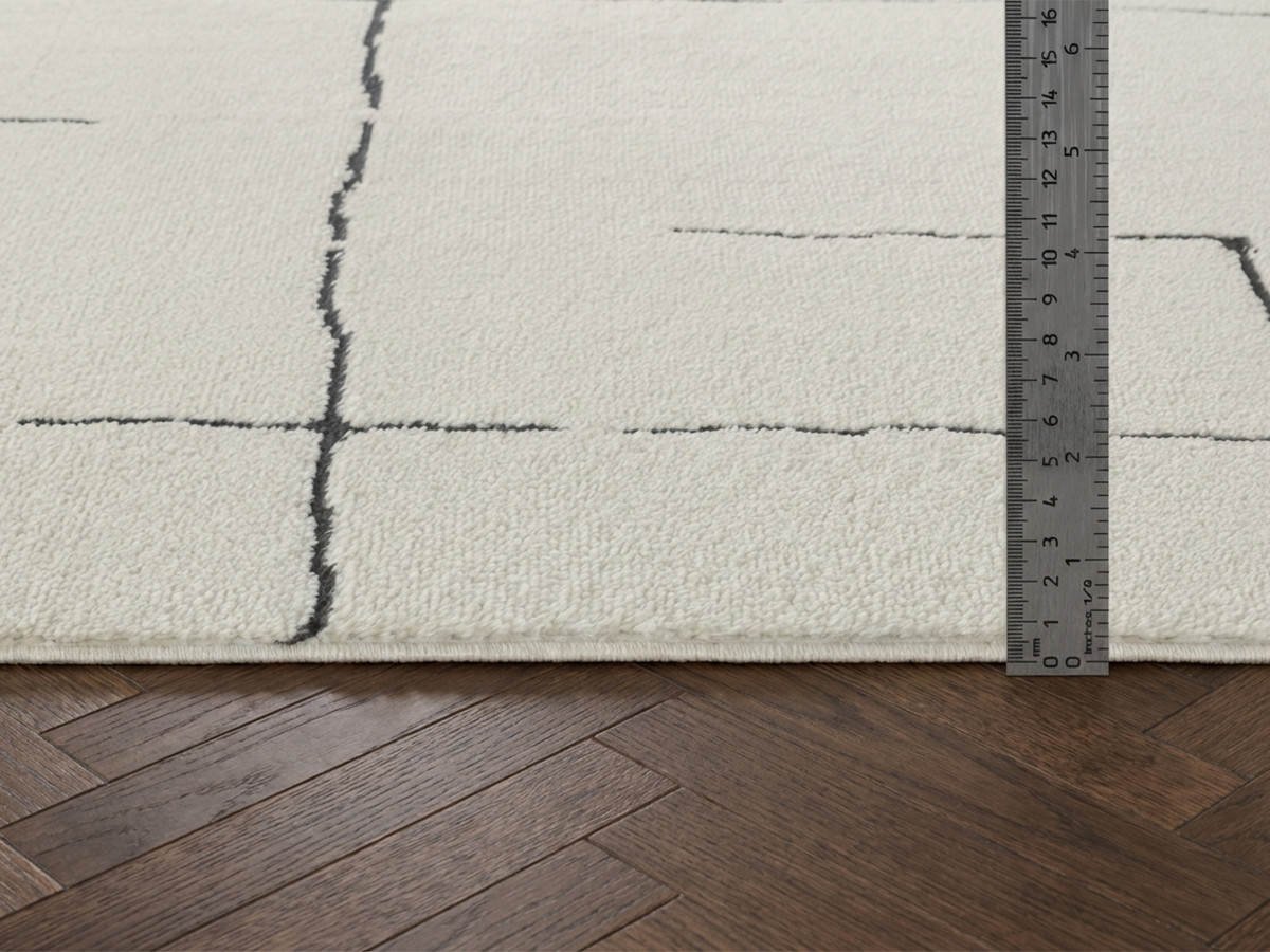 MONIE laagpolig vloerkleed met abstracte patronen