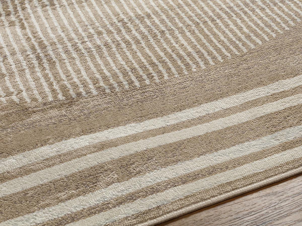 Tapis de couloir poils ras SIENNE motif graphique — vue 4