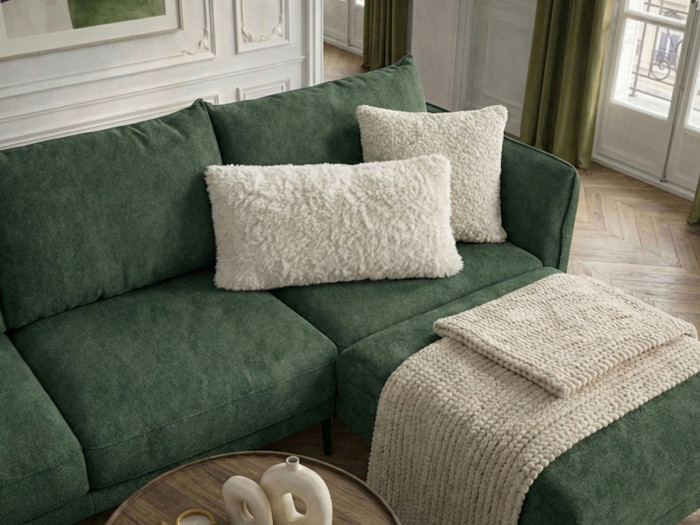 Lot de 2 coussins texturés NIVA