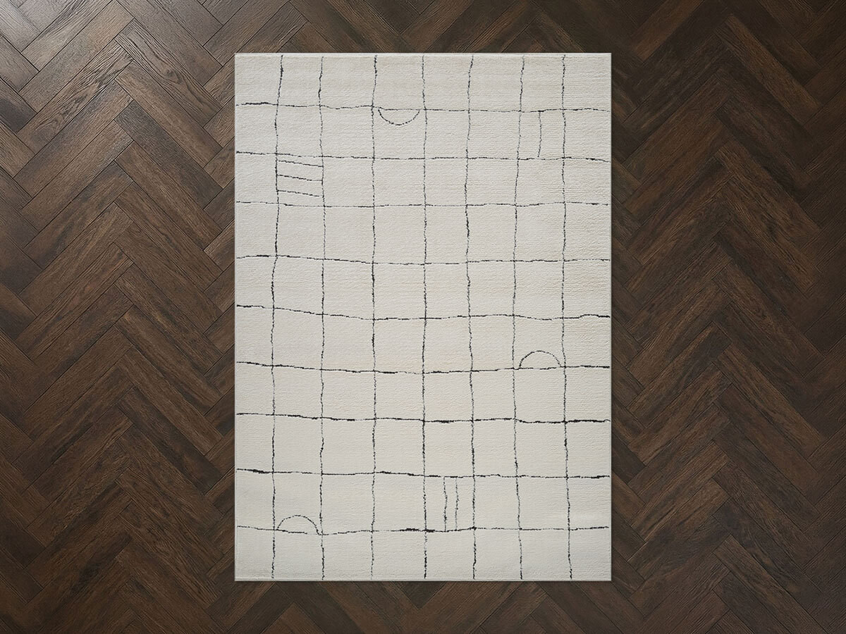 Tapis poils courts KHEO motifs graphique Tapis poils courts KHEO motifs graphique