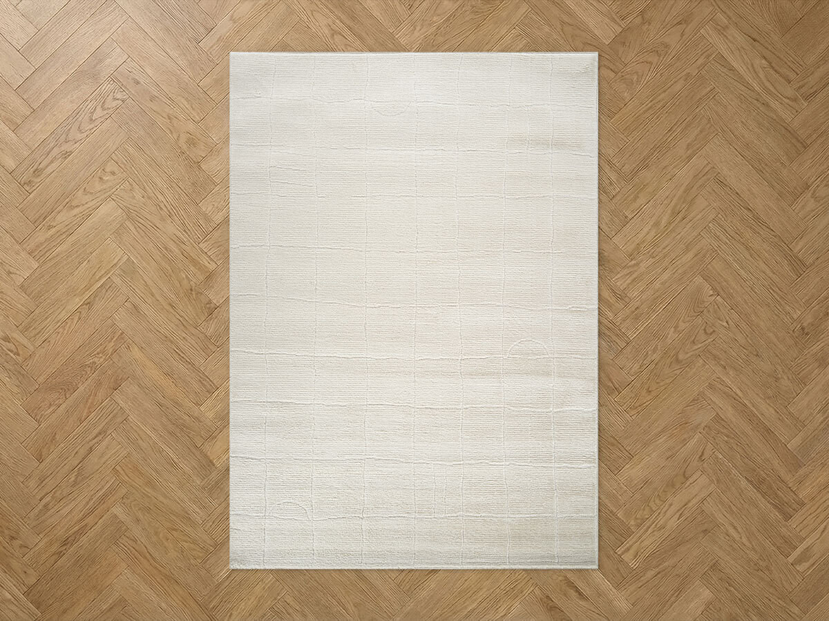 Tapis poils courts KHEO motifs graphique