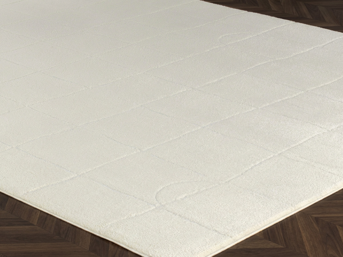 Tapis poils courts KHEO motifs graphique