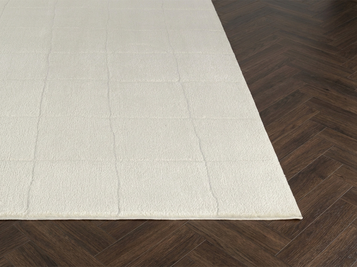 Tapis poils courts KHEO motifs graphique