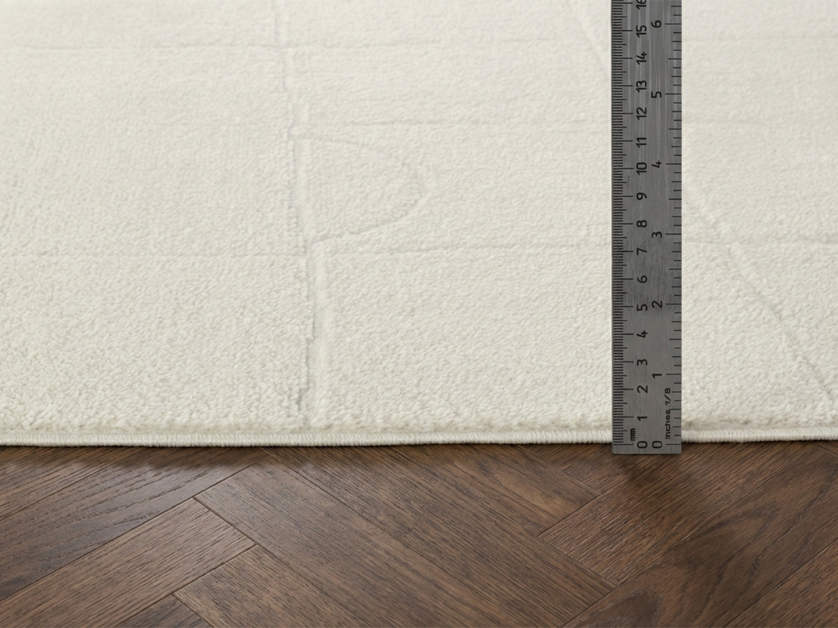 Tapis poils courts KHEO motifs graphique