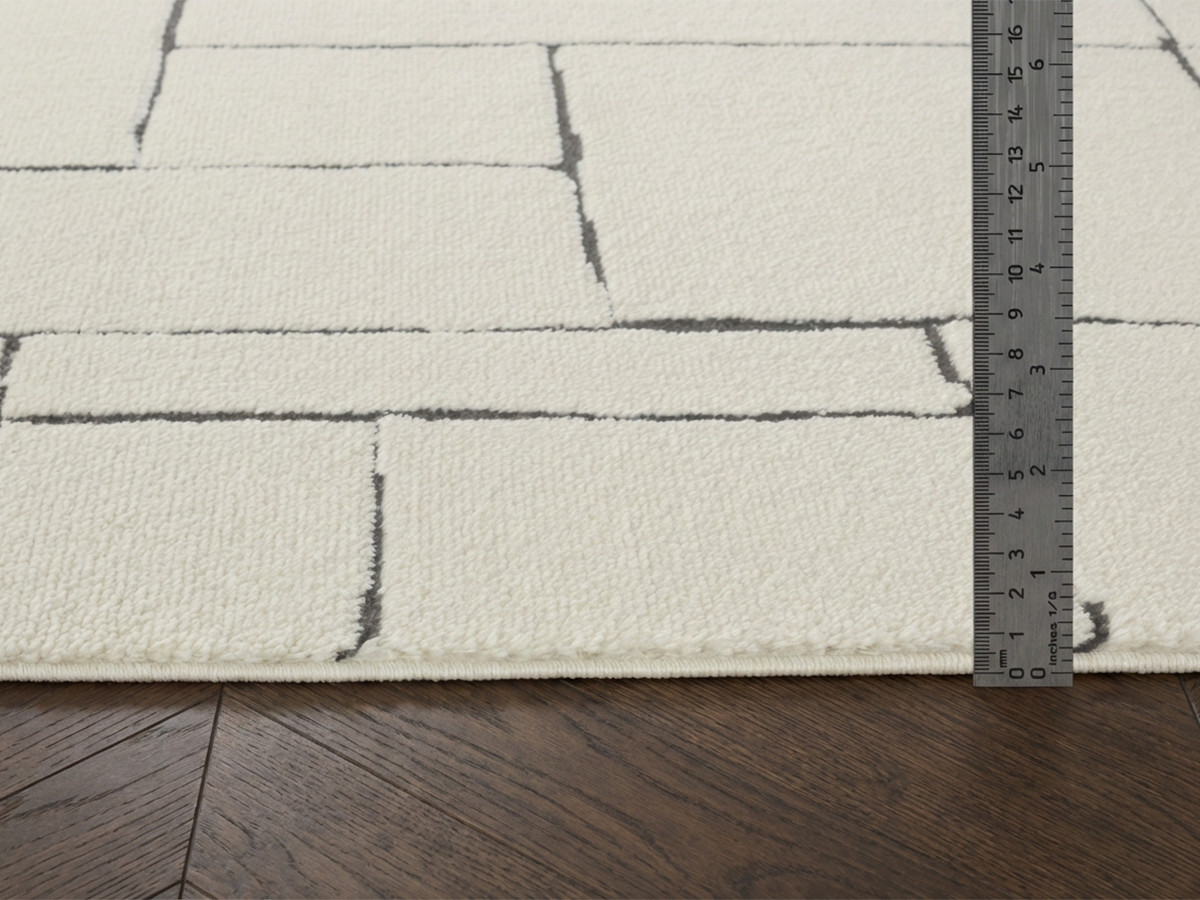 NALVA laagpolig tapijt met abstracte patronen