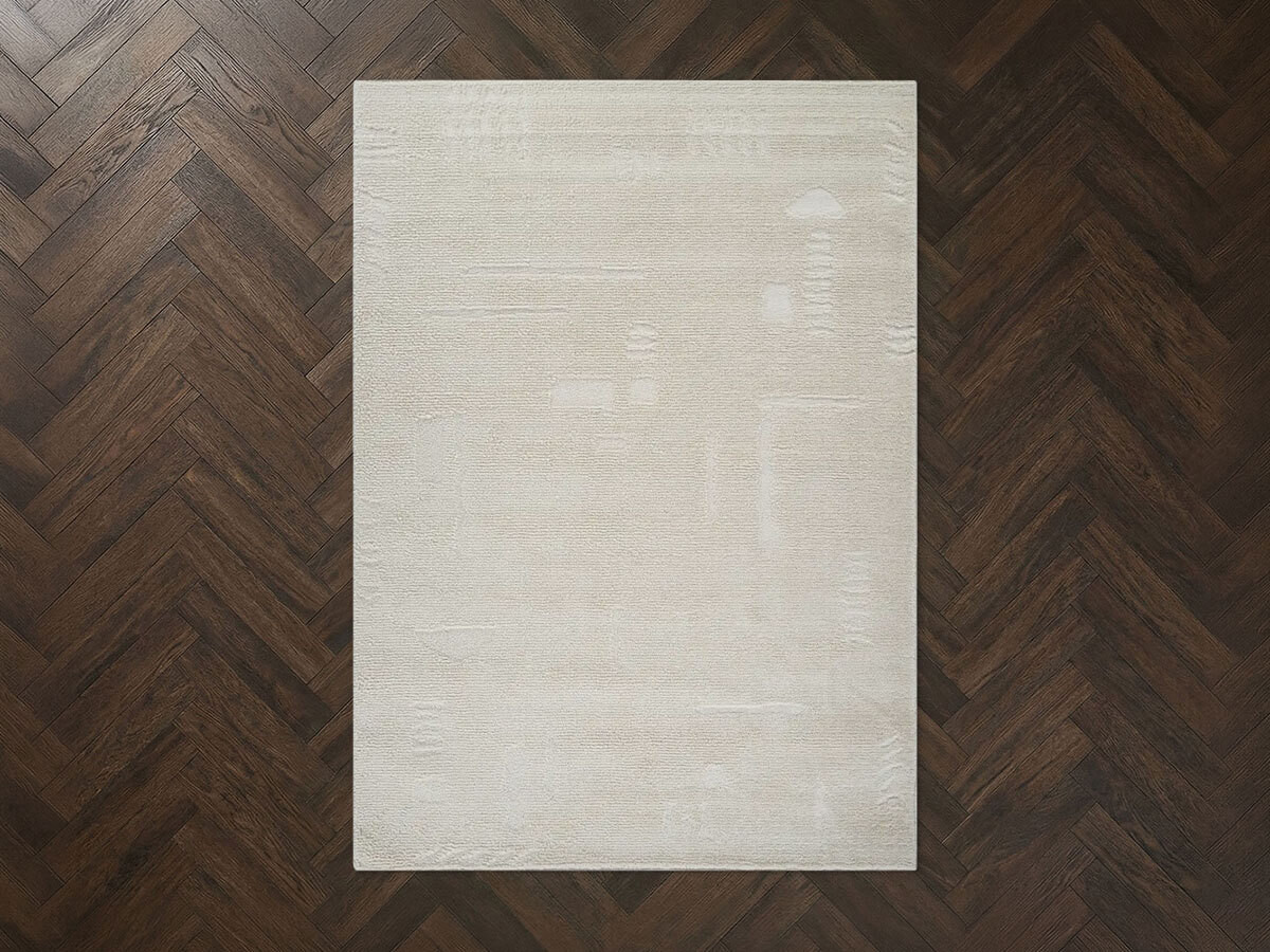 Tapis poils courts DENNA uni