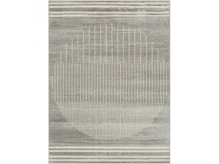 Tapis poils ras SIENNE motif graphique