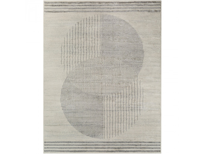 Tapis poils ras SENO motif graphique