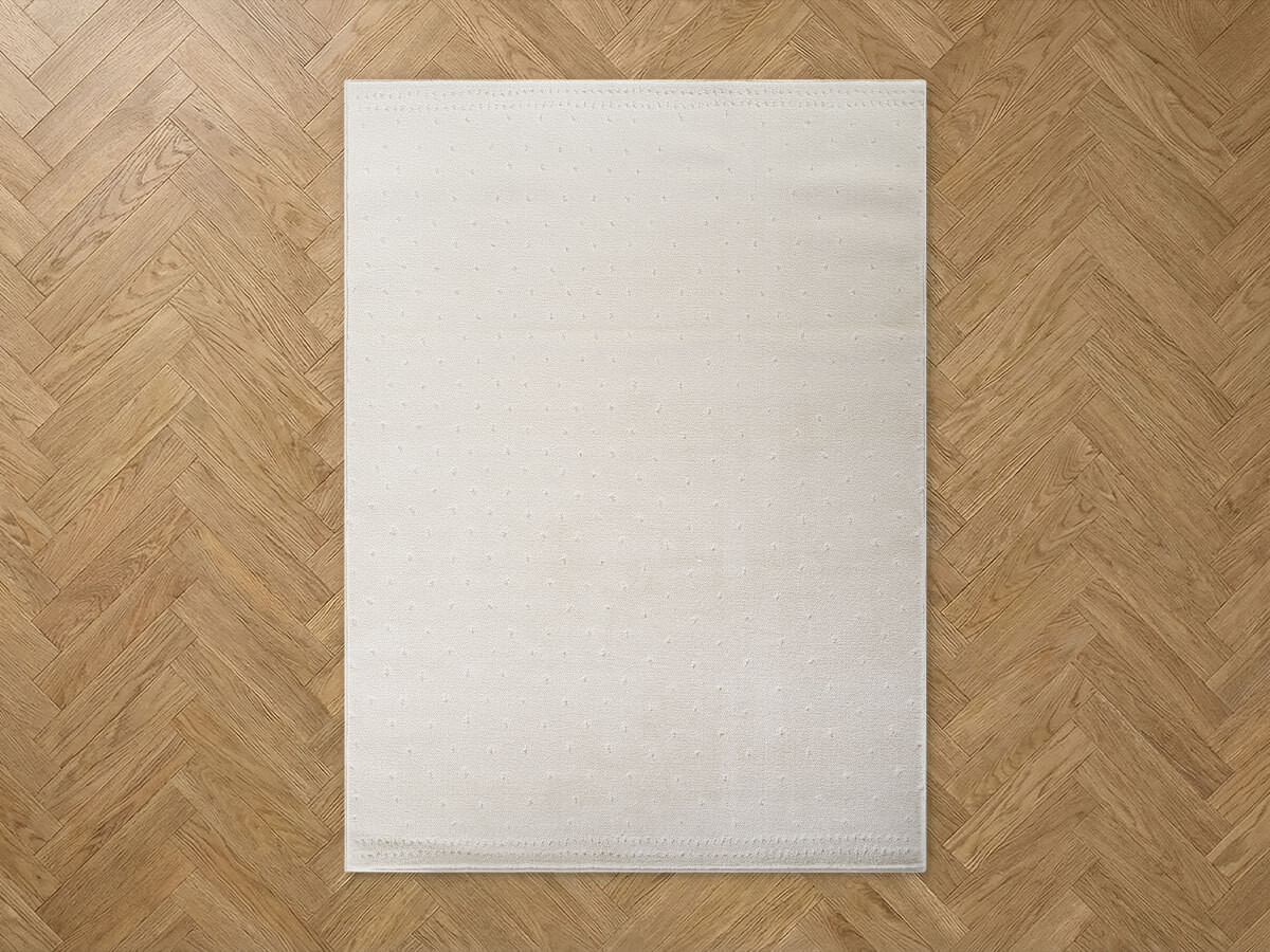 Tapis poils courts PAMNI uni