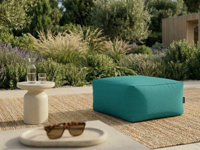 Pouf pour canapé modulable de jardin RIVIERA