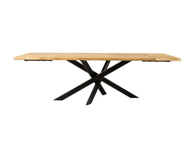Table à manger extensible ZELIE chêne massif