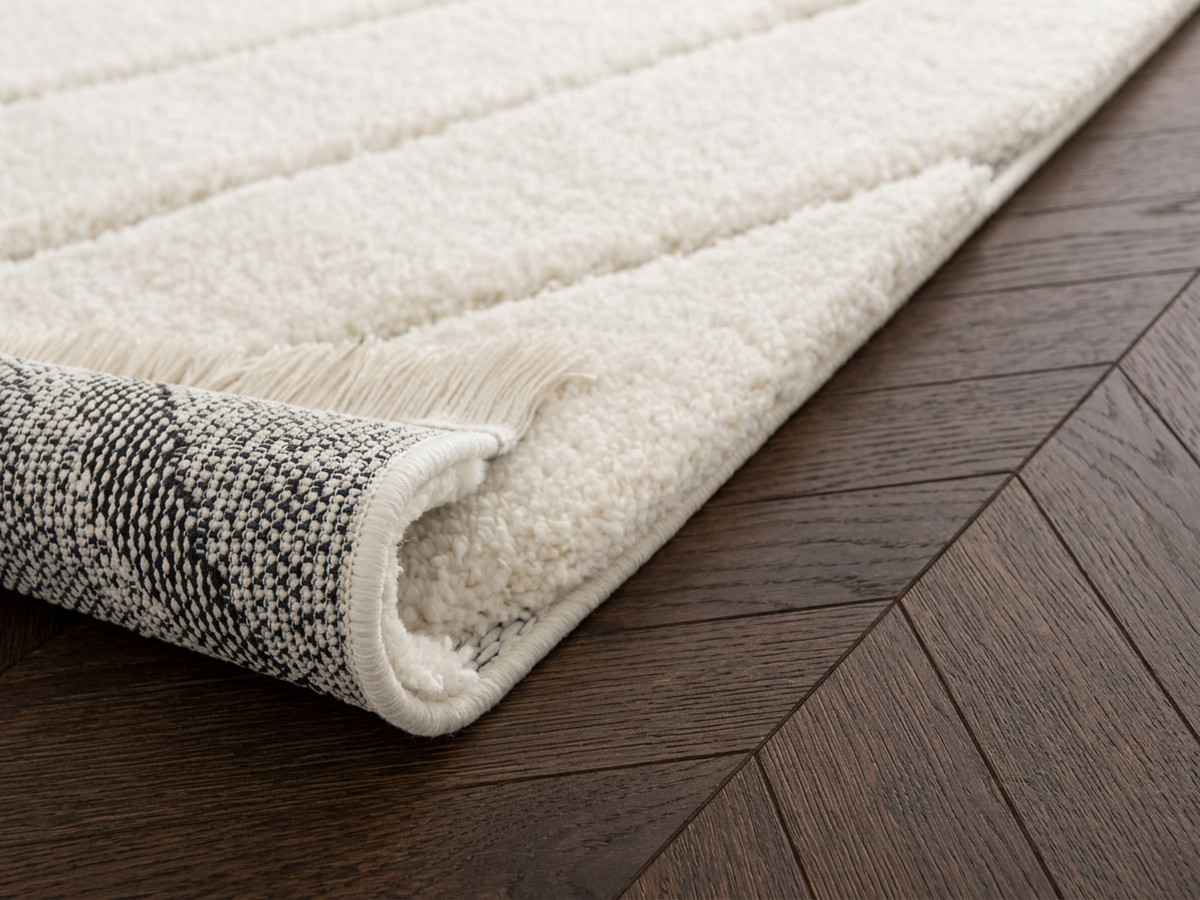 Tapis poils longs MELINE motif graphique — vue 6