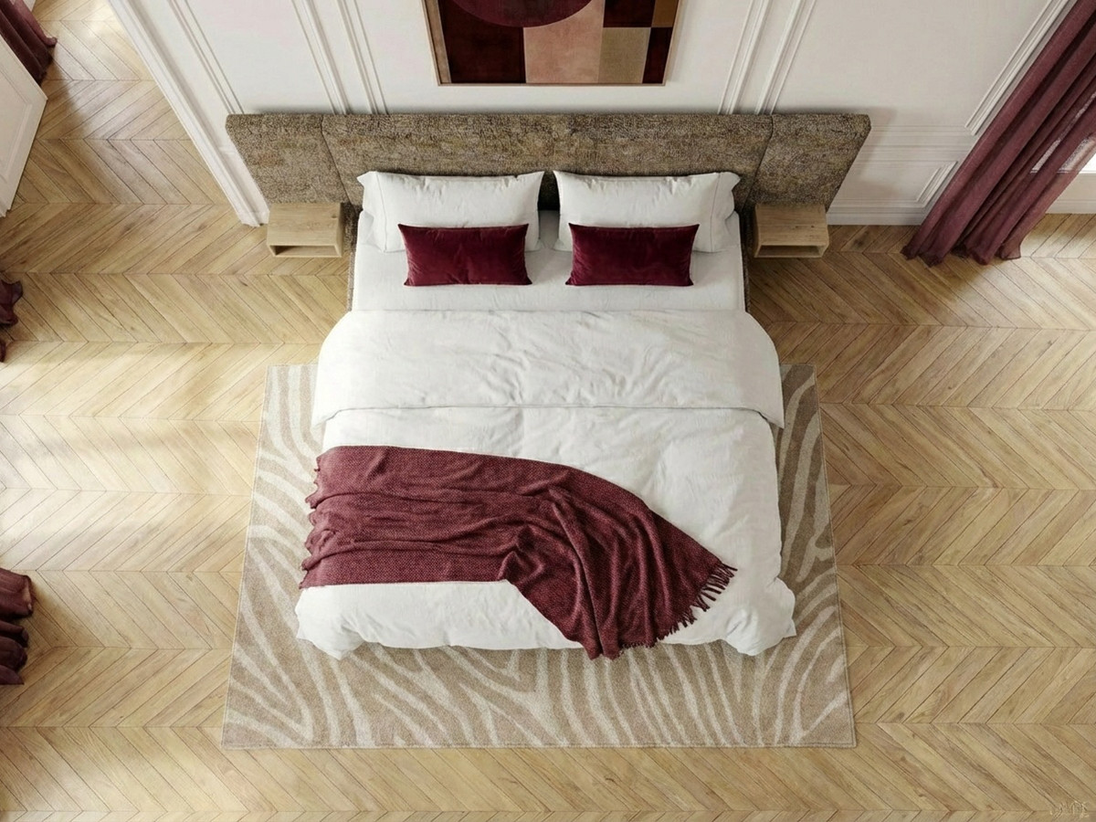 ALOE opbergbed met nachtkastjes en ge?ntegreerde led's