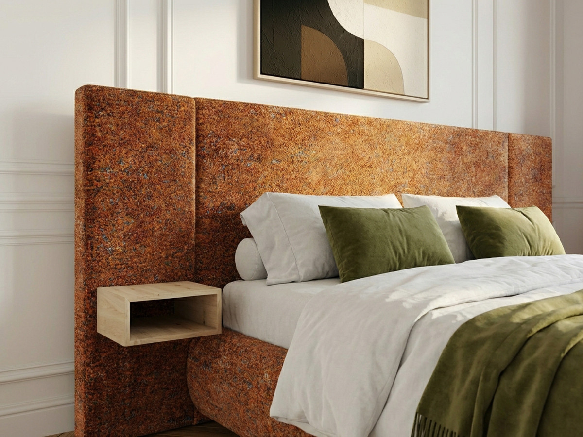 ALOE opbergbed met nachtkastjes en ge?ntegreerde led's