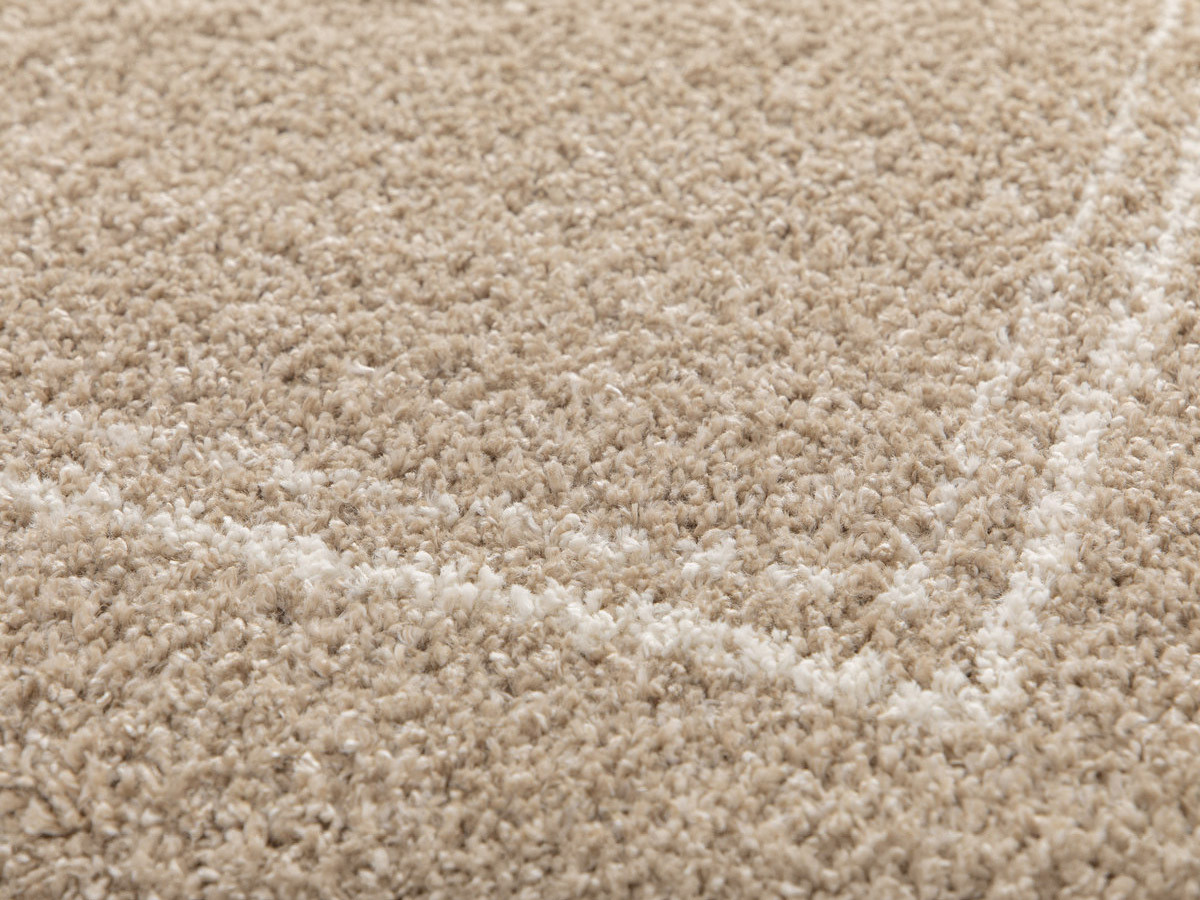 LOGAN hoogpolig tapijt met grafisch patroon