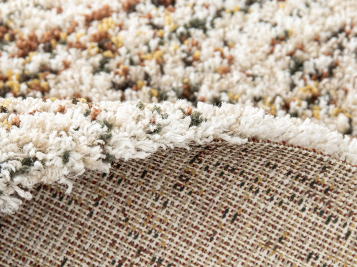 Tapis poils longs LENOR motif abstrait