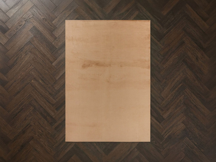 Tapis lavable à poils ras BRANA uni