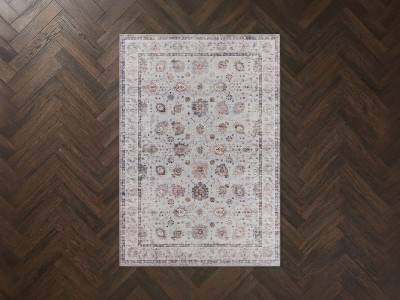 Tapis lavable à poils ras TENA vintage