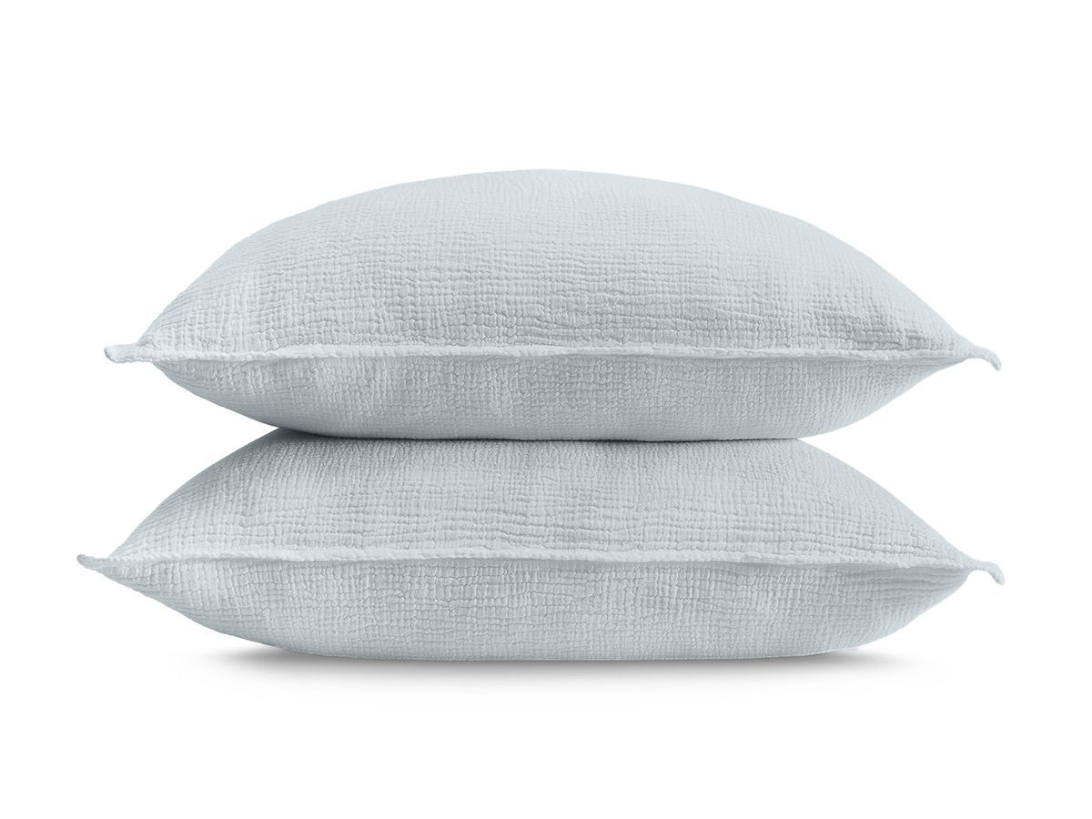 Parure de lit adulte en Gaze de coton HESTIA avec une housse de couette, taies d'oreiller