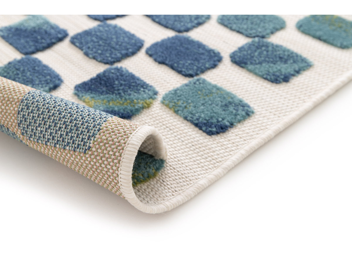 Tapis poils courts MUZA motif graphique — vue 4