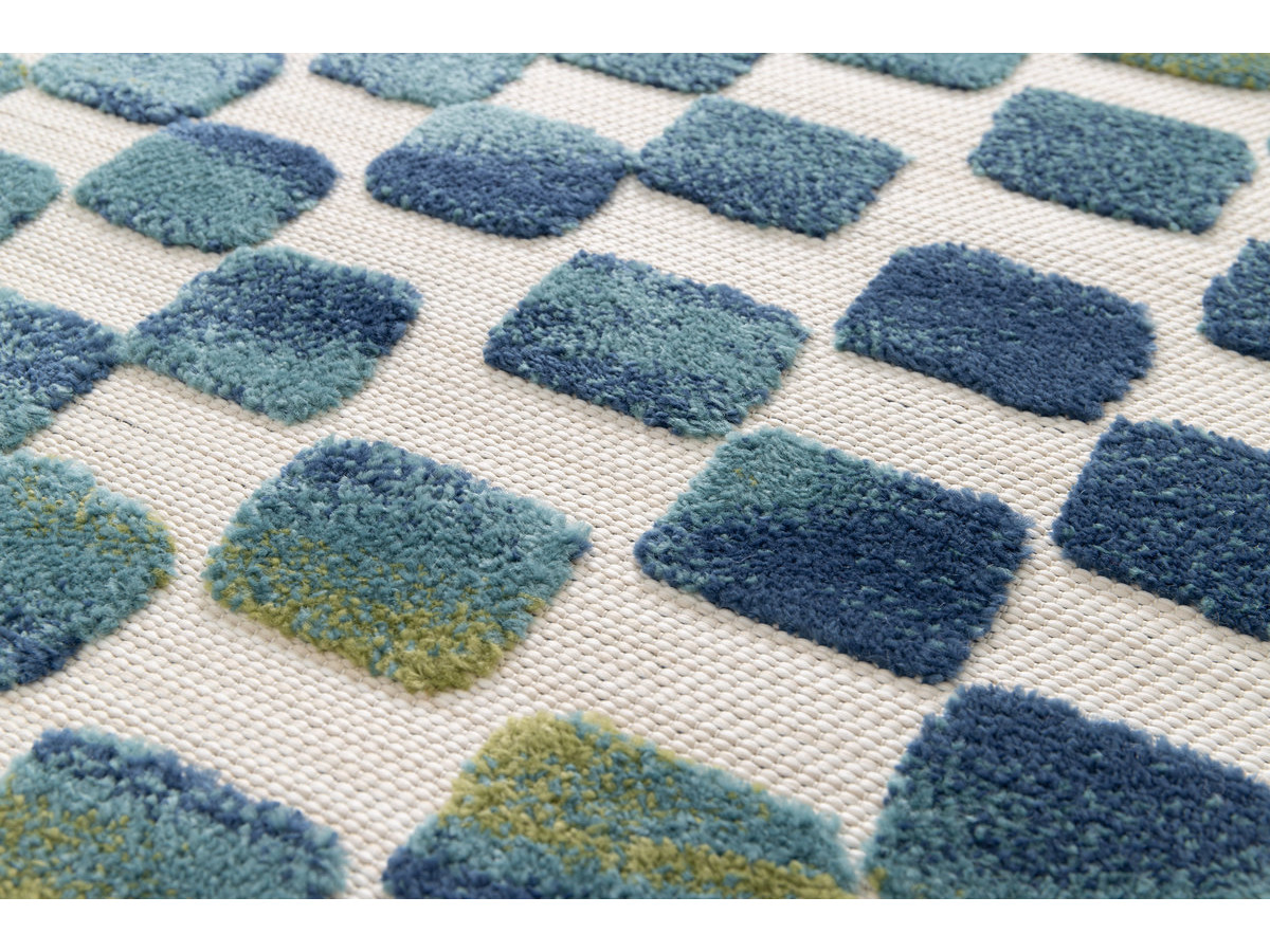 Tapis poils courts MUZA motif graphique — vue 6