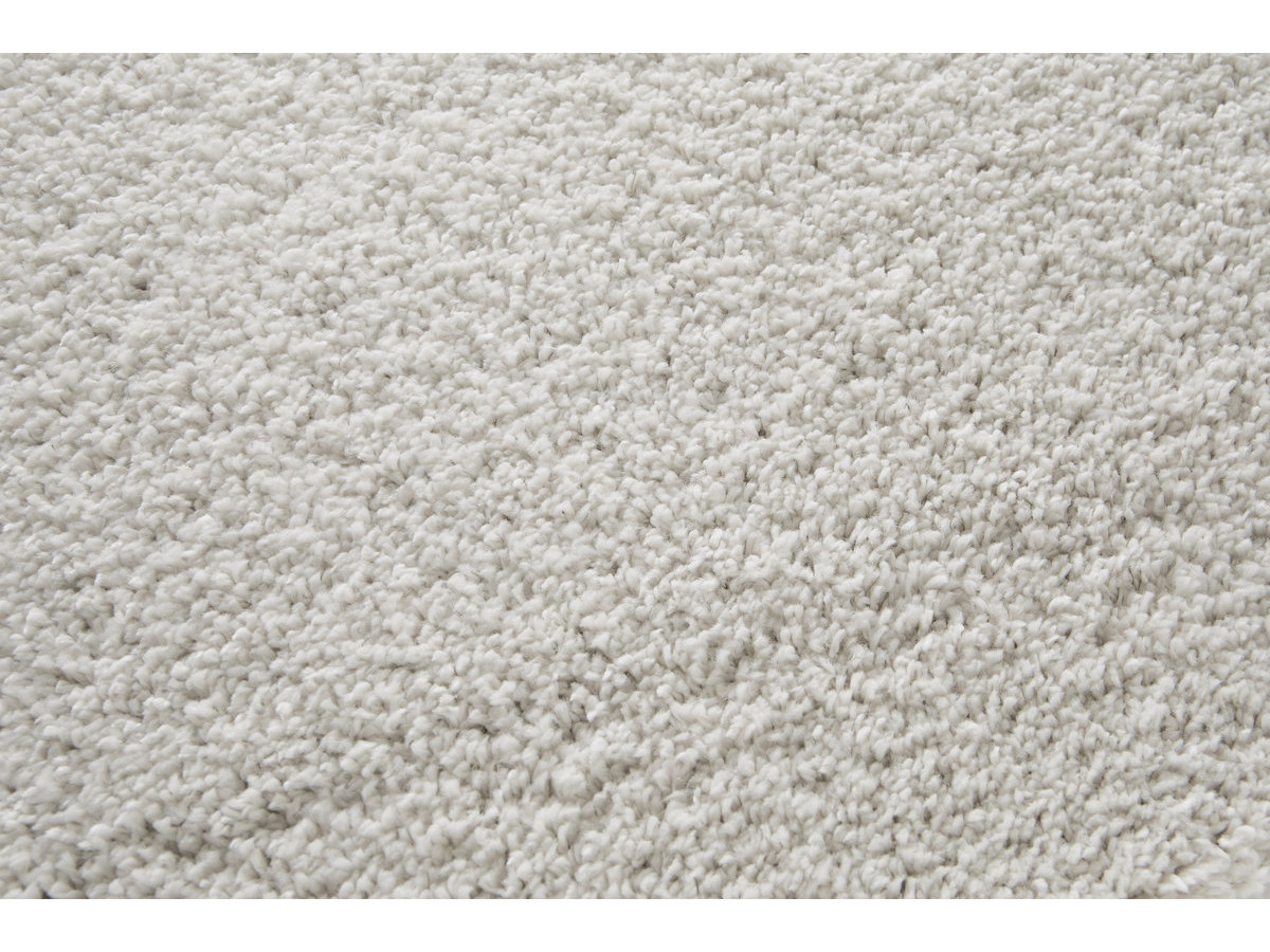 Tapis poils longs SHONNA uni gris clair — vue 6