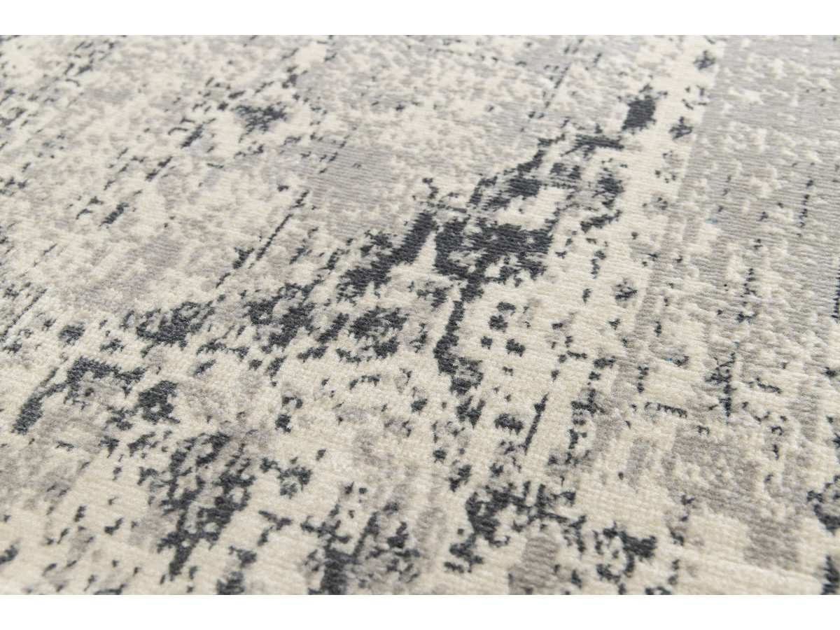 Tapis poils ras MINERVA vintage gris — vue 6