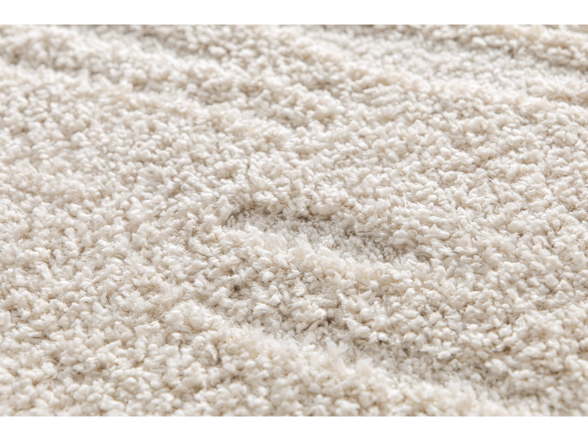 Tapis poils longs TELIRA motif abstrait