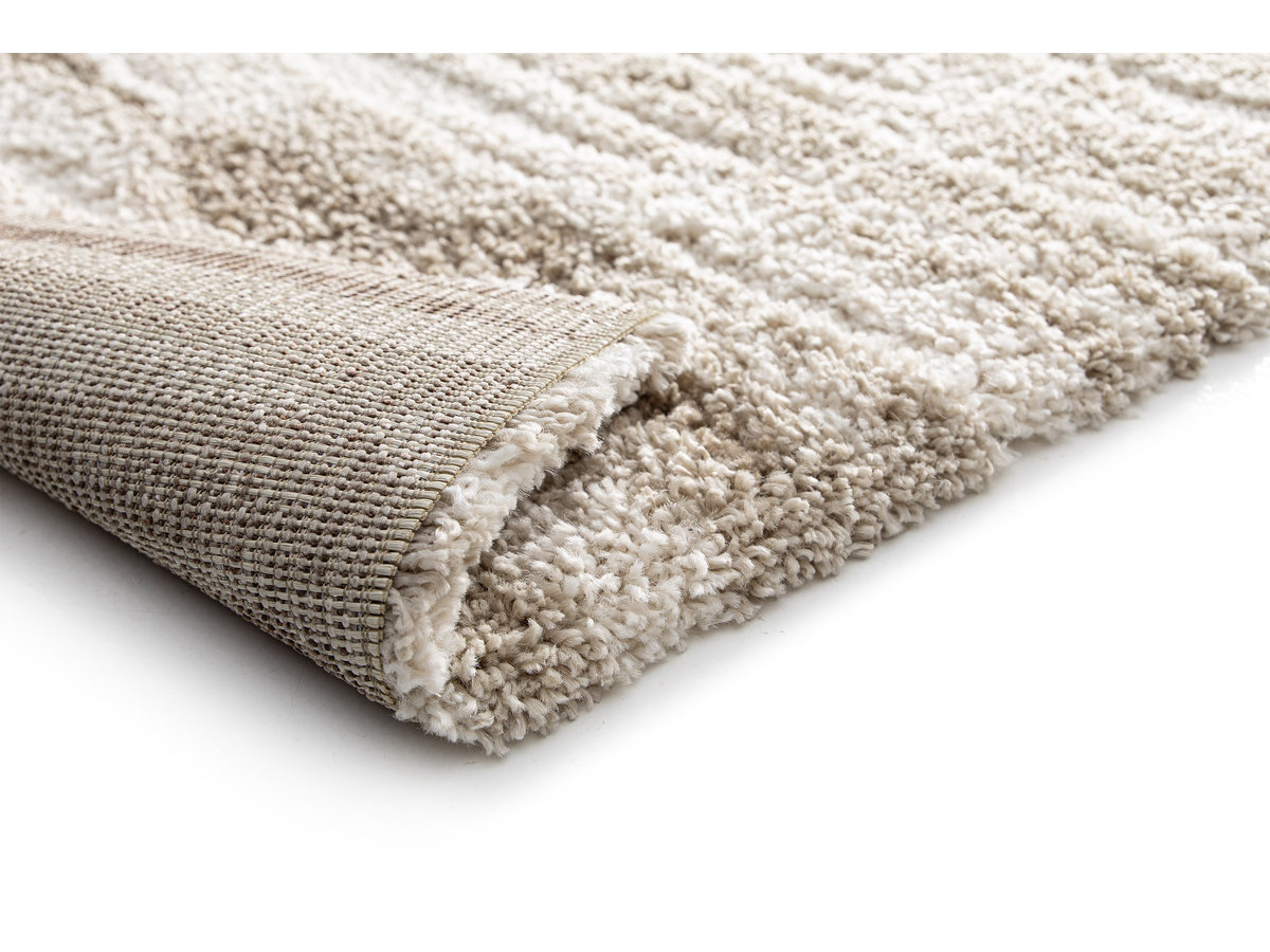 Tapis poils longs TELIRA motif abstrait