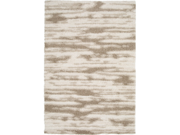 Tapis poils longs TELIRA motif abstrait