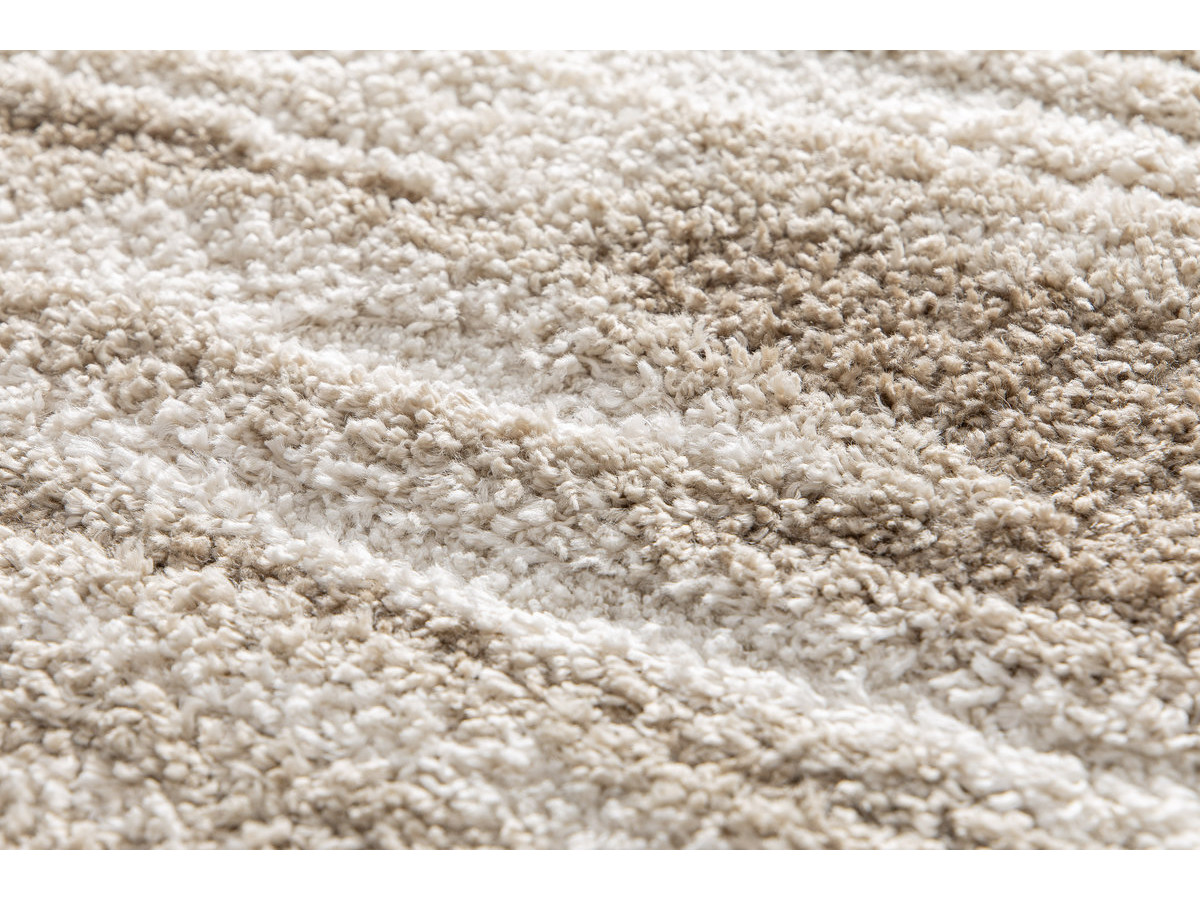 Tapis poils longs TELIRA motif abstrait