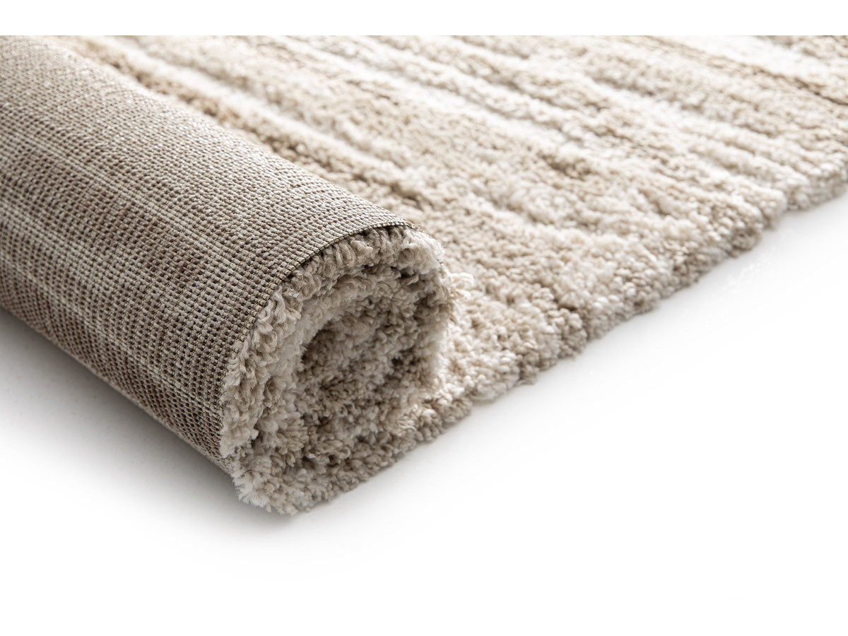 Tapis poils longs TELIRA motif abstrait