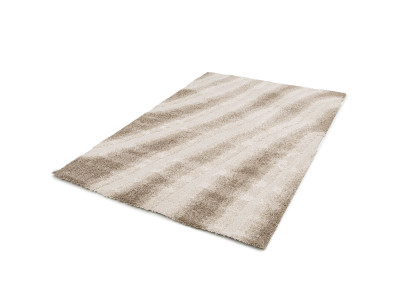 Tapis poils longs TIRASU motif abstrait